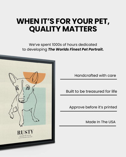 Horizon - Custom Pet Canvas