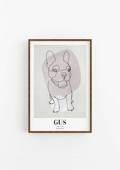 Pebble - Custom Pet Poster