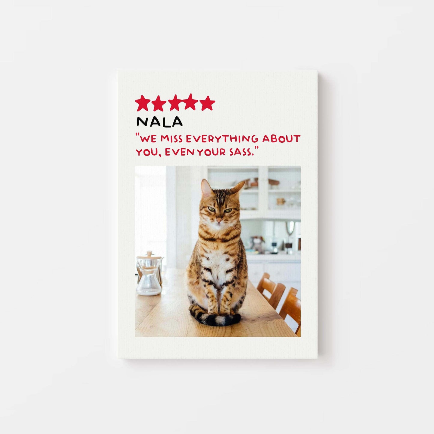 cat memorial gift personalized art
