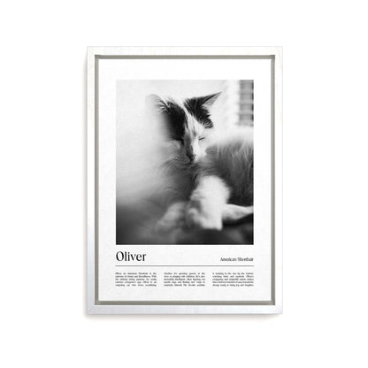 Personalized cat memorial portrait on canvas with custom details, featuring a custom photo of a beloved feline. Ideal for custom pet portraits or cat memorial gift ideas, this artwork serves as a beautiful cat memorial gift or personal pet art for the home. Perfect for custom pet canvas, personalized pet portrait art, cat memorial gifts and custom cat artwork.