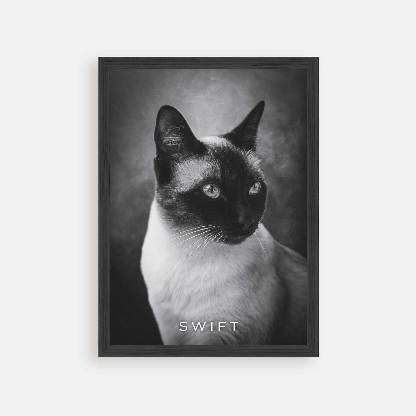 cat memorial art gift ideas in personalized frame