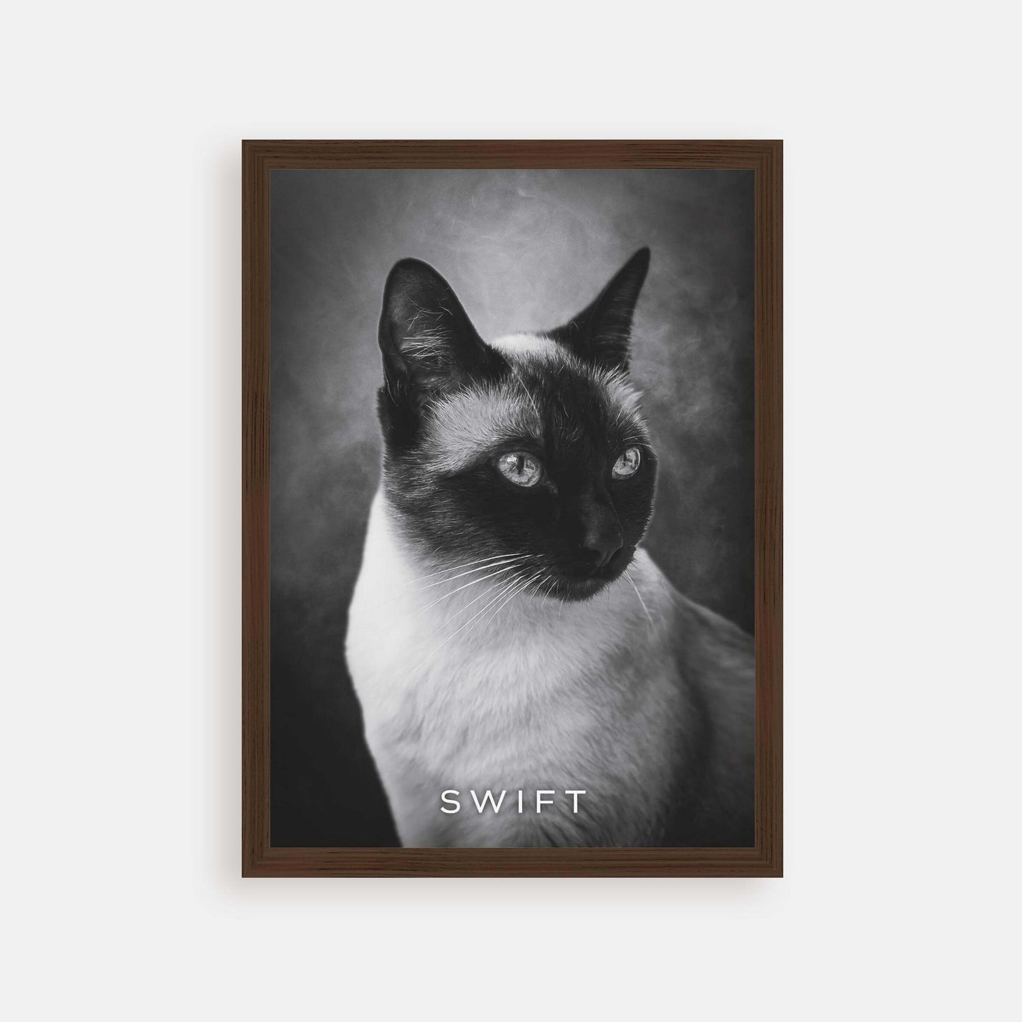 cat memorial art gift ideas in personalized frame