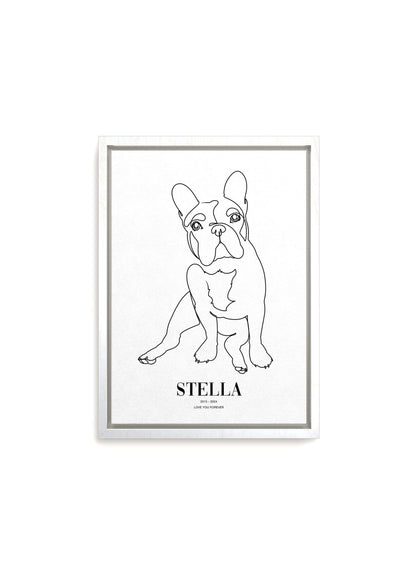 Unique Pet Memorial Ideas - Vogue Custom Pet Canvas