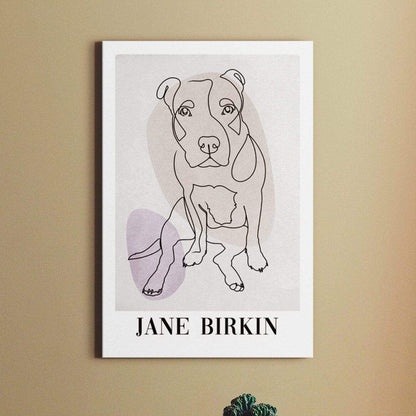 Moonstone  - Custom Pet Canvas