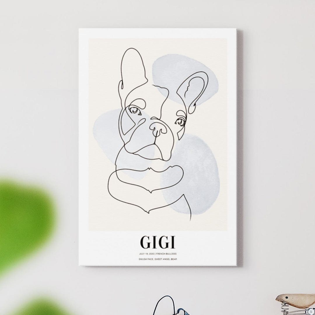 River Stones - Custom Pet Canvas
