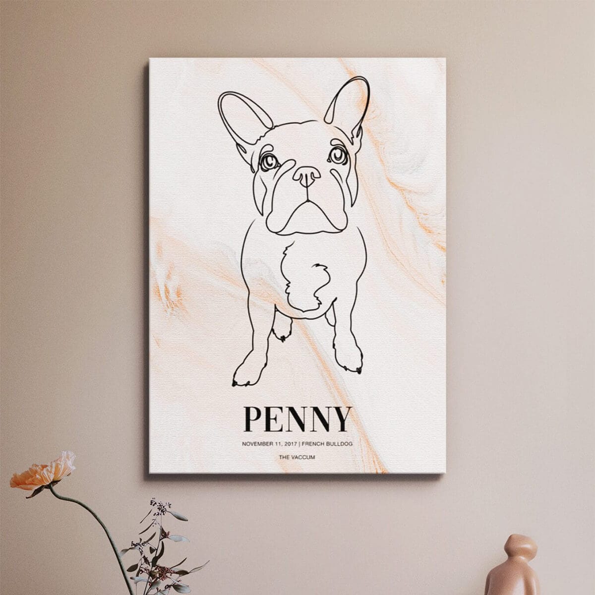 Marble - Custom Pet Canvas