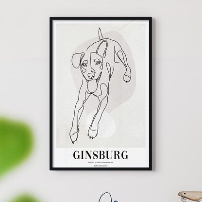 Pebble - Custom Pet Poster
