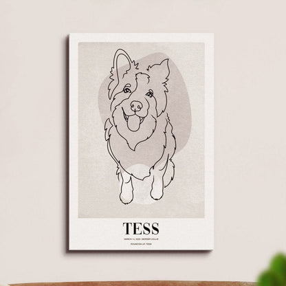 Pebble - Custom Pet Canvas