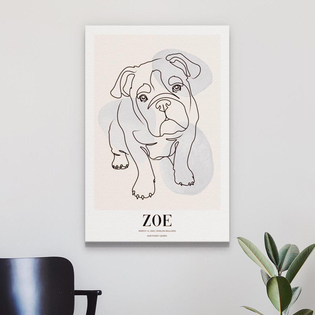 River Stones - Custom Pet Canvas