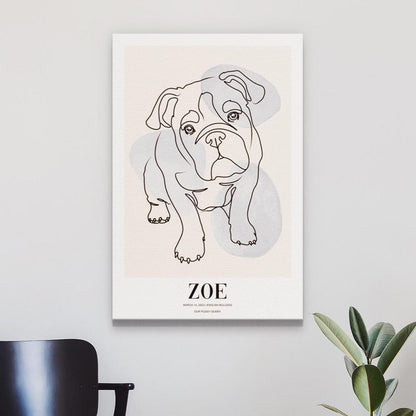 River Stones - Custom Pet Canvas