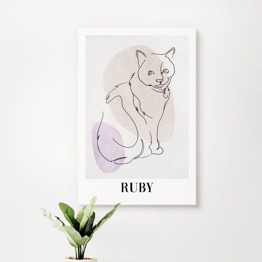 Moonstone  - Custom Pet Canvas