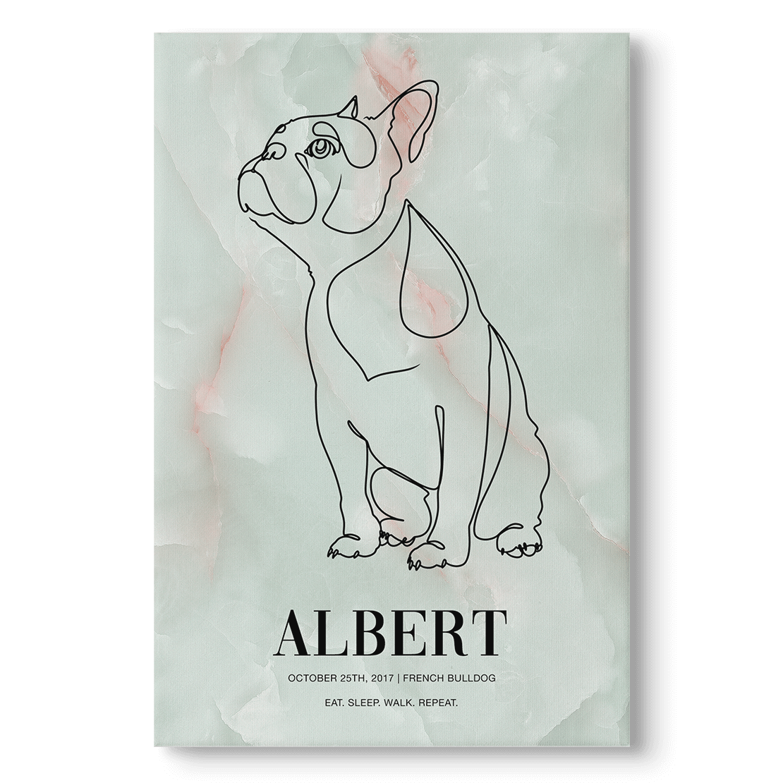 Marble - Custom Pet Canvas - Vogue Paws