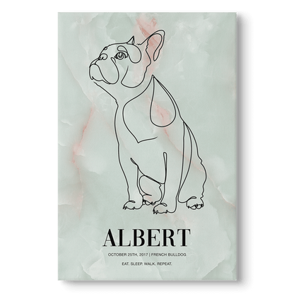 Marble - Custom Pet Canvas - Vogue Paws