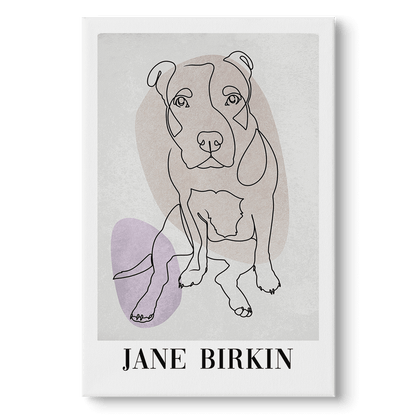 Moonstone  - Custom Pet Canvas - Vogue Paws