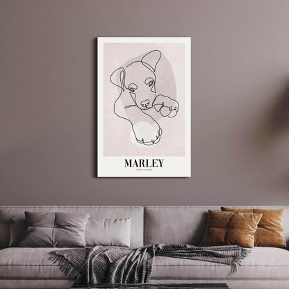 Pebble - Custom Pet Canvas - Vogue Paws