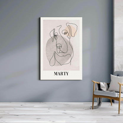 Sunrise - Custom Pet Canvas - Vogue Paws