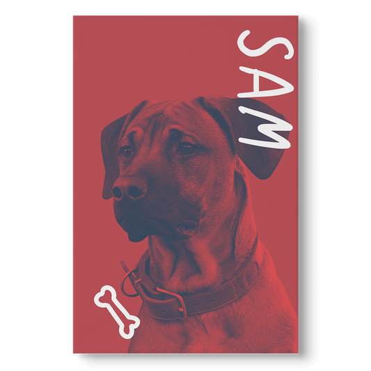 Vogue Duotone - Custom Pet Canvas - Vogue Paws